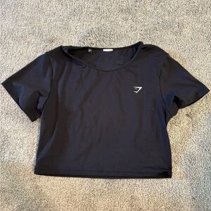 Gymshark Women's Black Short Sleeve Tee